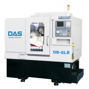 CNC lathe with side/end milling live tool slant bed